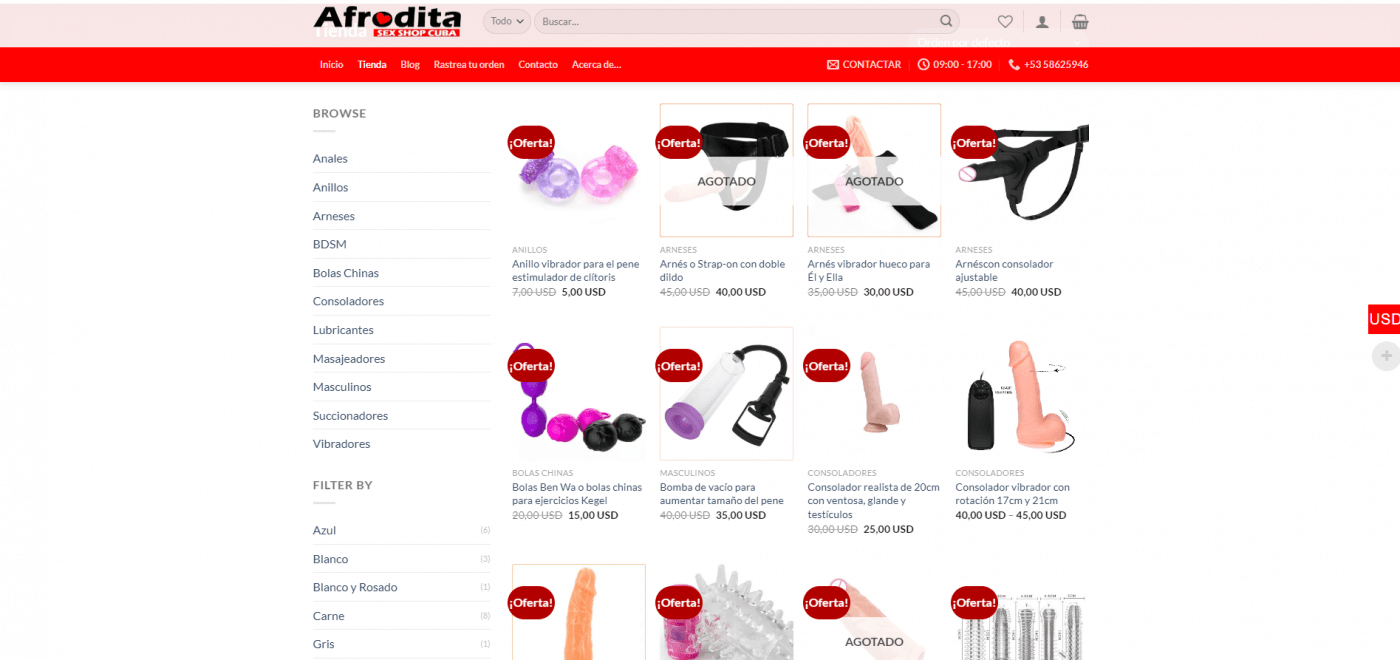 afrodita, ❤️ ¿Cómo comprar en Afrodita Sex Shop?, Tienda Afrodita